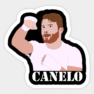 Canelo Alvarez Boxing Sticker